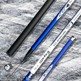 Carbon Super Hard And Super Light Fishing Rod (Option: Blue-5.4M)