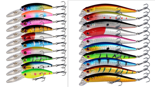 10 Color Minorua Bait Biomimetic Plastic Hard Fake Bait (Option: All and Y103 ALL-9cm and 9.5cm)