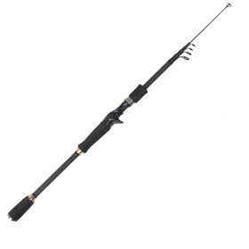 Telescopic rod fishing rod (Option: Gun handle-2.1m)