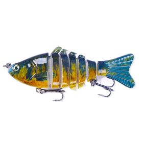 Lure 10CM Multi-section Fish Lure Hard Bait Bait (Option: 5 Colors-10cm 15g)