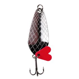 Lure Sequined Pineapple Spoon Type Metal Tossing Bionic Lure (Color: Silver)