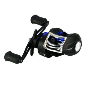 Fishing Gear Magnetic Brake Water Drop Wheel (Option: AK200 black and blue right han)